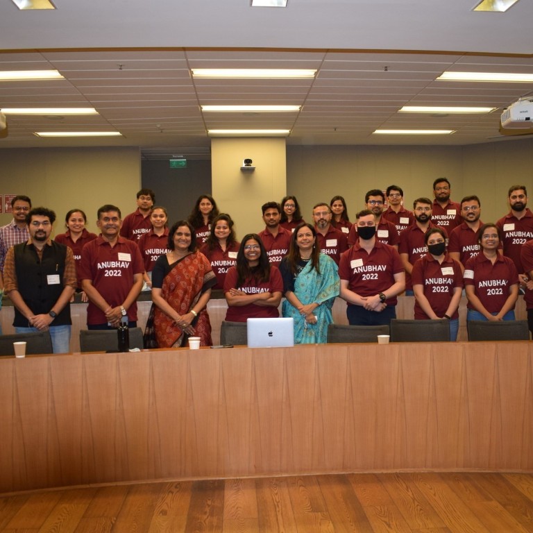 The seventh batch of participants in the Anubhav Lecture Series